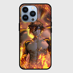 Чехол iPhone 13 Pro Чжун Ли Jun Lee Genshin Impact