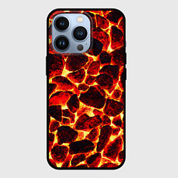 Чехол iPhone 13 Pro КАМНИ В МАГМЕ ROCKS IN MAGMA