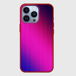 Чехол iPhone 13 Pro Фиолетово-малиновый градиент