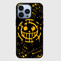 Чехол iPhone 13 Pro ONE PIECE PIRATES ВАН ПИС ПИРАТЫ ЖЁЛТЫЙ