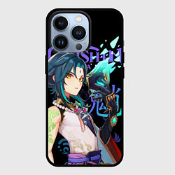 Чехол для iPhone 13 Pro Сяо Genshin Impact, цвет: 3D-черный