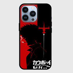 Чехол iPhone 13 Pro Ковбой Бибоп с сигаретой