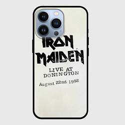 Чехол для iPhone 13 Pro Live at Donington - Iron Maiden, цвет: 3D-черный