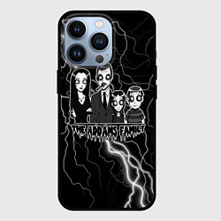 Чехол для iPhone 13 Pro Addams family Семейка Аддамс, цвет: 3D-черный