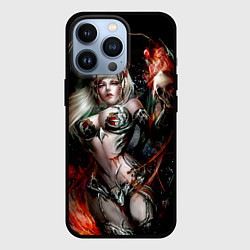 Чехол iPhone 13 Pro Ведьма с красными глазами