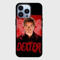 Чехол iPhone 13 Pro Dexter Декстер портрет постер