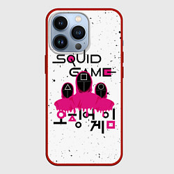 Чехол iPhone 13 Pro SQUID GAME , ИГРА В КАЛЬМАРА, СТРАЖ