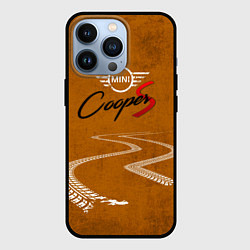 Чехол для iPhone 13 Pro Следы Mini, цвет: 3D-черный
