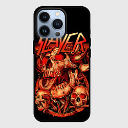 Чехол для iPhone 13 Pro Slayer, Reign in Blood, цвет: 3D-черный