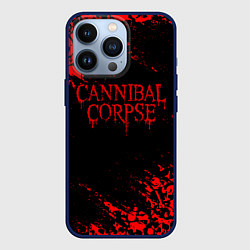 Чехол iPhone 13 Pro CANNIBAL CORPSE КРАСНЫЕ ЧЕРЕПА