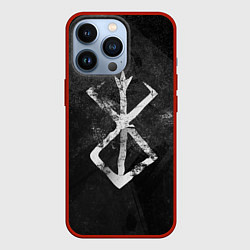 Чехол iPhone 13 Pro BERSERK LOGO GRUNGE