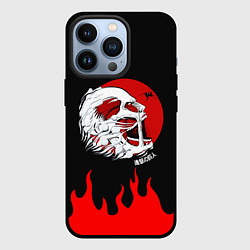 Чехол iPhone 13 Pro ATTACK ON TITAN ГОЛОВА ТИТАНА