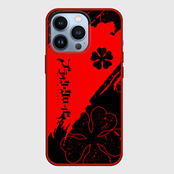 Чехол iPhone 13 Pro Чёрный клевер: Black clover