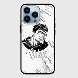 Чехол для iPhone 13 Pro БЕРСЕРК ИЛЛЮСТРАЦИЯ BERSERK, цвет: 3D-черный