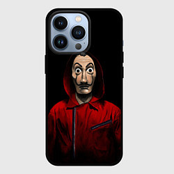 Чехол для iPhone 13 Pro Бумажный дом La Casa de Papel маска, цвет: 3D-черный