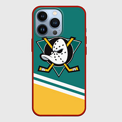 Чехол iPhone 13 Pro Анахайм Дакс, NHL