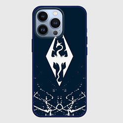 Чехол iPhone 13 Pro THE ELDER SCROLLS SKYRIM ЭМБЛЕМА ДРАКОНА