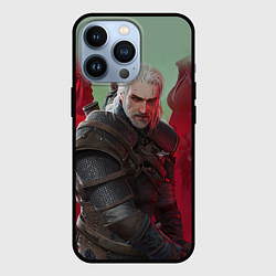Чехол iPhone 13 Pro ВЕДЬМАК THE WITCHER ГЕРАЛЬТ С МЕЧОМ