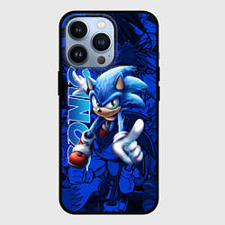 Чехол iPhone 13 Pro SONIC LOGO СОНИК ЛОГО