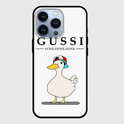 Чехол iPhone 13 Pro GUSSI HONK BABY