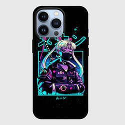 Чехол iPhone 13 Pro Сейлор Мун неон