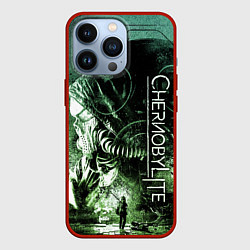 Чехол для iPhone 13 Pro Chernobylite Чернобылит игра, цвет: 3D-красный