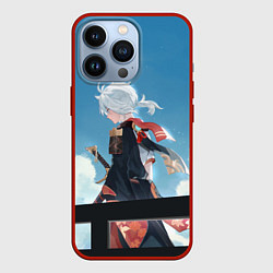 Чехол iPhone 13 Pro КАДЗУХА НА ФОНЕ НЕБА