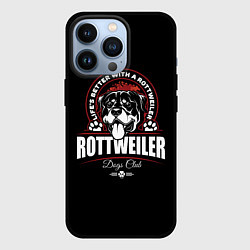 Чехол iPhone 13 Pro Ротвейлер Rottweiler