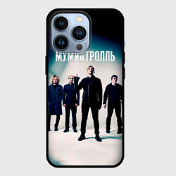 Чехол для iPhone 13 Pro Состав группы Мумий Тролль, цвет: 3D-черный