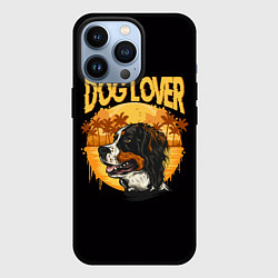 Чехол для iPhone 13 Pro Любитель Собак Dog Lover, цвет: 3D-черный
