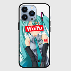 Чехол iPhone 13 Pro Waifu - Hatsune Miku