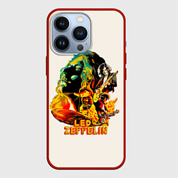 Чехол iPhone 13 Pro Группа Led Zeppelin арт