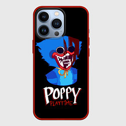 Чехол для iPhone 13 Pro Poppy Playtime: Huggy Wuggy, цвет: 3D-красный