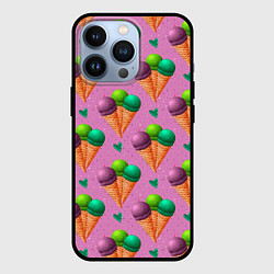Чехол iPhone 13 Pro Мороженое шарики
