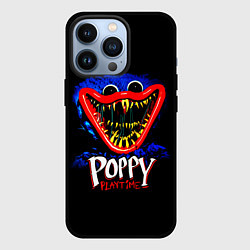 Чехол для iPhone 13 Pro Poppy Playtime: Huggy, цвет: 3D-черный