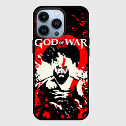 Чехол iPhone 13 Pro GOD OF WAR ГОД ОФ ВАР БРЫЗГИ ГРАНЖ