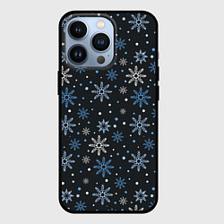 Чехол iPhone 13 Pro Снежинки