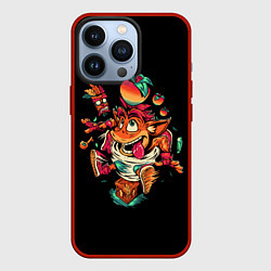 Чехол iPhone 13 Pro CRASH BANDICOOT ЛИС