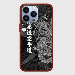 Чехол для iPhone 13 Pro Токийский Дракон Иероглифы Dragon Japan, цвет: 3D-красный