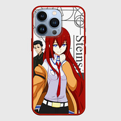 Чехол для iPhone 13 Pro Врата Штейна SteinsGate, цвет: 3D-красный