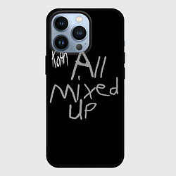 Чехол для iPhone 13 Pro All Mixed Up - Korn, цвет: 3D-черный