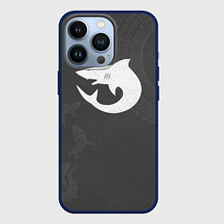 Чехол для iPhone 13 Pro Кархародоны цвет ордена, цвет: 3D-тёмно-синий