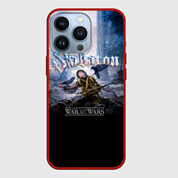 Чехол для iPhone 13 Pro The War to End All Wars - Sabaton, цвет: 3D-красный