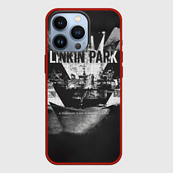Чехол для iPhone 13 Pro A Thousand Suns: Puerta De Alcala - Linkin Park, цвет: 3D-красный