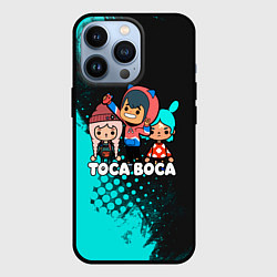 Чехол iPhone 13 Pro Toca Boca Рита и Леон