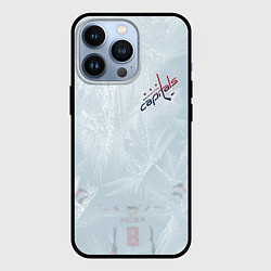 Чехол iPhone 13 Pro Washington Capitals Ovi8 Grey Ice theme