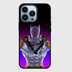 Чехол iPhone 13 Pro JOJO KILLER QUEEN КОРОЛЕВА УБИЙЦА FIRE STYLE