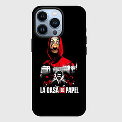 Чехол iPhone 13 Pro СЕРИАЛ БУМАЖНЫЙ ДОМ LA CASA DE PAPEL