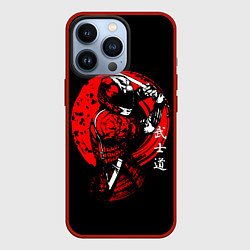 Чехол iPhone 13 Pro МОТО САМУРАЙ С КАТАНОЙ JAPAN SAMURAI