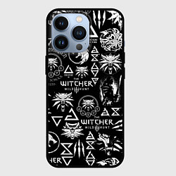 Чехол iPhone 13 Pro ВЕДЬМАК ЛОЛГОБОМБИНГ THE WITCHER